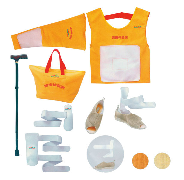 Costume de simulation de soins de Hemiparesis avec l'amende et le matériel environnemental