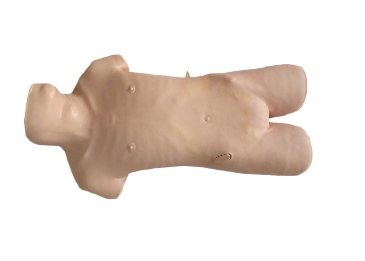 Mannequin clinique réaliste d'abdominocentesis de simulation de corps supérieur pour la pratique en matière de piqûre