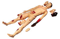 Mannequin masculin de soins de traumatisme de Plein-corps adulte avancé avec 20 modules de PCs