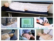 Modèle masculin de soins de Plein-corps adulte avancé avec ECG, bruit d'auscultation, CPR, BP