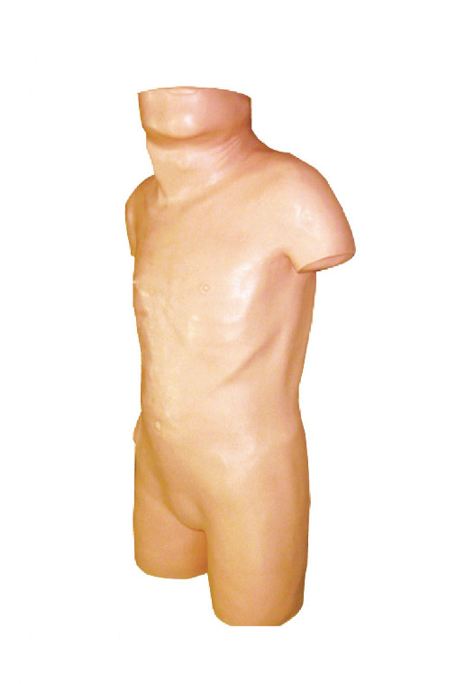 Complètement - mannequin modèle clinique de piqûre d'abcès de foie de corps, mannequins soignants