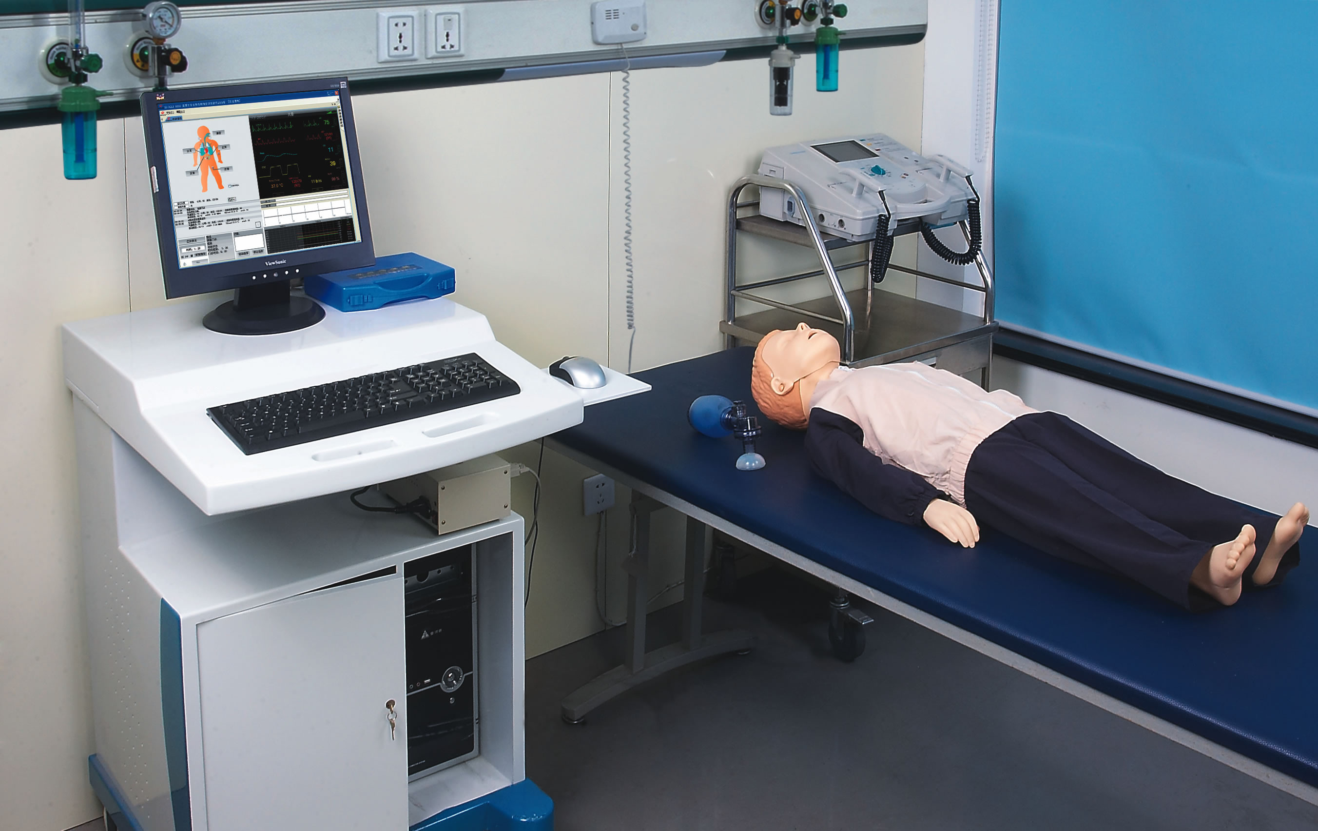 Mannequins intelligents de premiers secours d'enfant d'ACLS pour la formation d'hôpitaux
