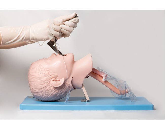 Mannequins pédiatriques de couleur de la peau d'intubation asiatique d'enfant