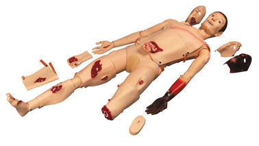 Simulateur humain avancé de traumatisme avec PVC, mannequin de premiers secours pour Enswathement